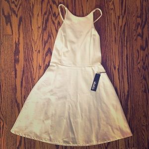 LuLu’s | White Open Back Dress